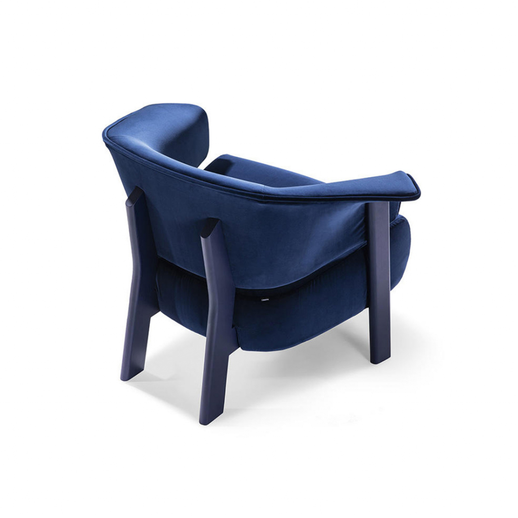 Back-Wing Armchair, Wood, Foam and Fabric by Patricia Urquiola for