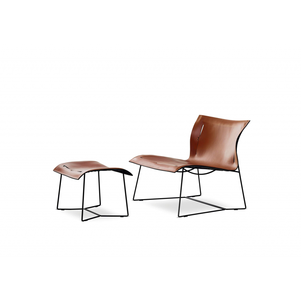 cuoio lounge chair