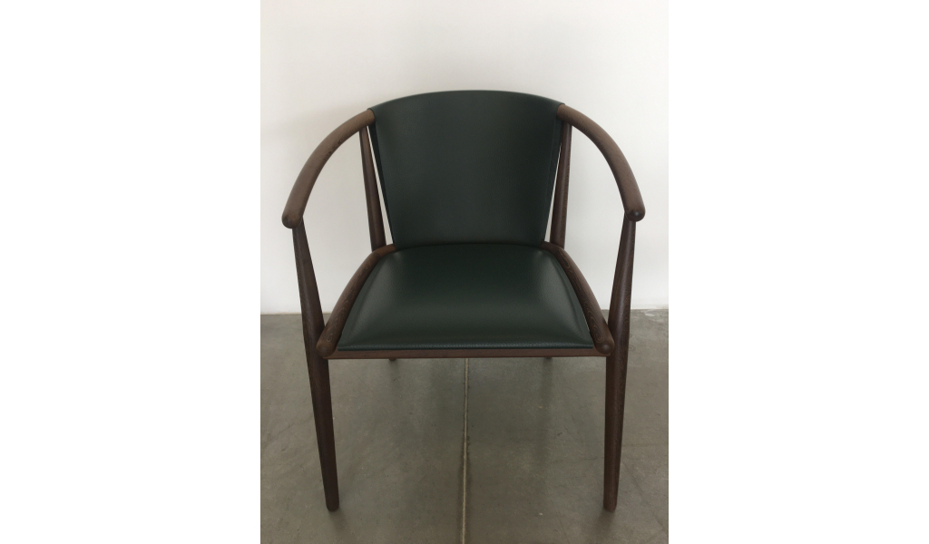 Jens armchair dark green - z expozice