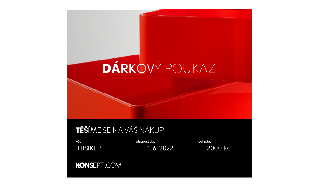 Elektronický darčekový poukaz 75 €