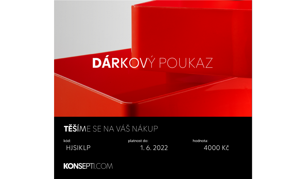 Gift voucher 4000 Kč