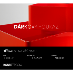 Elektronický darčekový poukaz 50 €