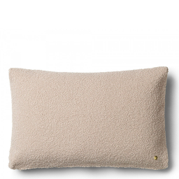 Clean Cushion Wool Boucle