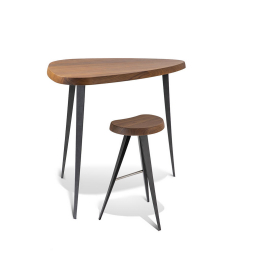 Mexique barstool walnut