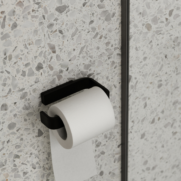 Toilet Roll Holder black